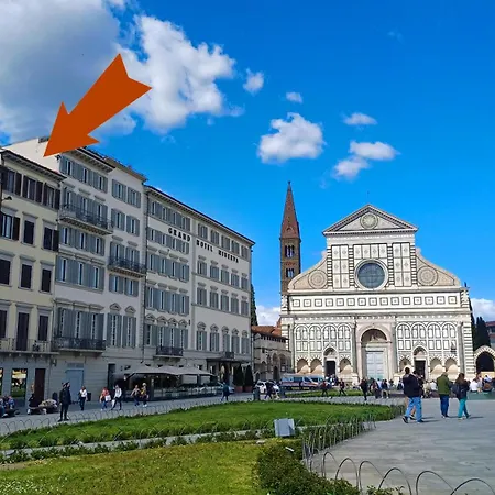 Duomo Elegante Con Balcone 公寓 佛罗伦萨